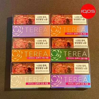 韓版 TEREA牌加熱菸彈｜IQOS ILUMA 專用菸彈｜韓國正品｜多款人氣口味