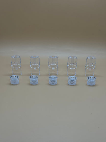 RELX悅刻 一代通用空彈 上下分離空倉 透明空殼 1.6ML
