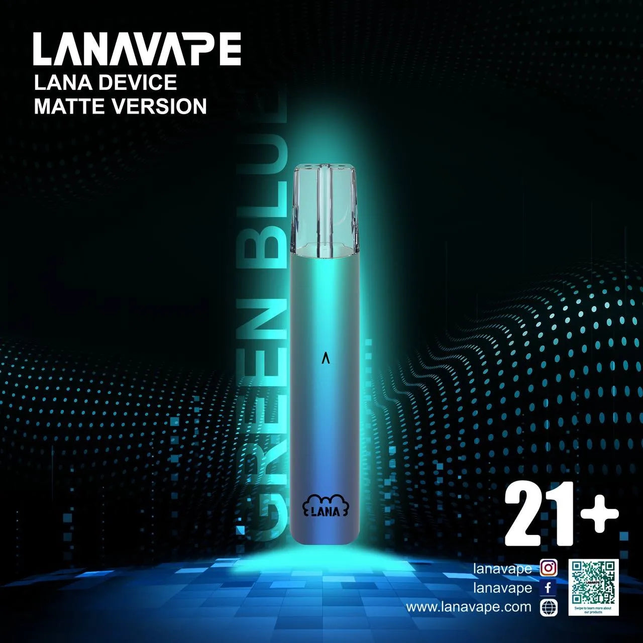 lana一代主機 電子菸設備 一代通用煙桿