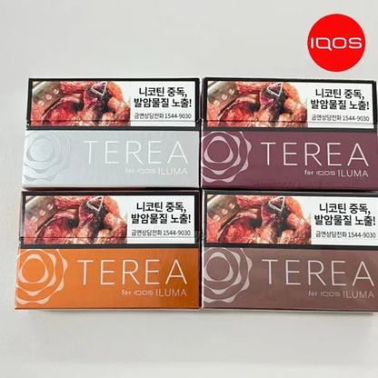 韓版 TEREA牌加熱菸彈｜IQOS ILUMA 專用菸彈｜韓國正品｜多款人氣口味